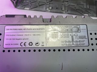 Radio Coche Bluetooth USB TF AUX