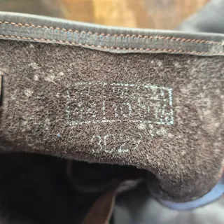 Botas de Moto de Cuero Marrón