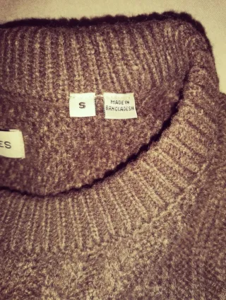 Maglione Girocollo Uomo Jack & Jones Marrone Tagli