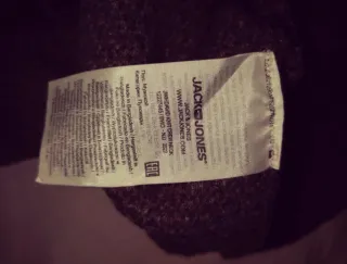 Maglione Girocollo Uomo Jack & Jones Marrone Tagli