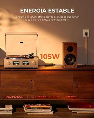 Giradischi Qlearsoul HiFire X + Altoparlanti