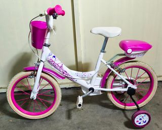 Bicicleta niña rosa 4-8 años