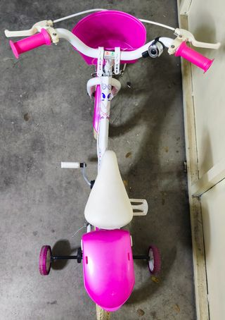 Bicicleta niña rosa 4-8 años