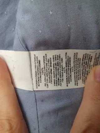 Chaqueta blazer cuero Massimo Dutti