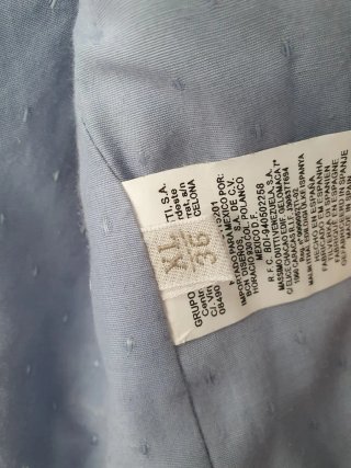 Chaqueta blazer cuero Massimo Dutti