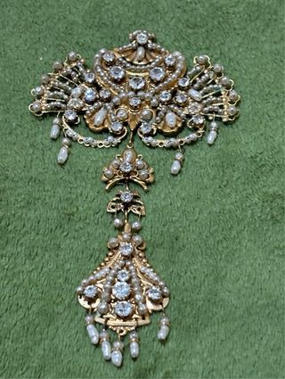 Joya Fallera Antigua Dorada