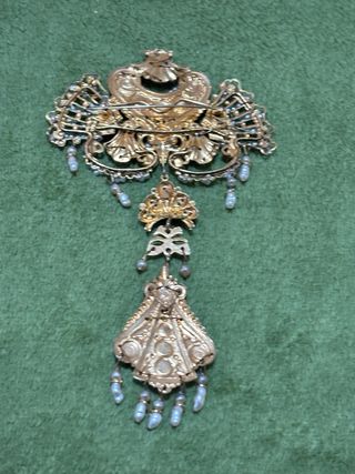 Joya Fallera Antigua Dorada