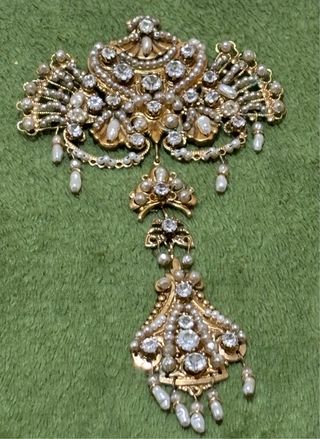 Joya Fallera Antigua Dorada