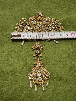 Joya Fallera Antigua Dorada