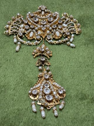 Joya Fallera Antigua Dorada