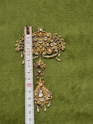 Joya Fallera Antigua Dorada