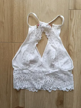 Top encaje Intimissimi blanco talla única
