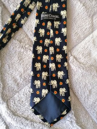Corbata René Chagal seda 100% natural + regalo