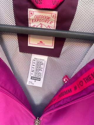 Chaqueta Quechua Lila y Morada