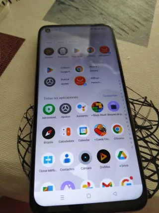 Móvil Realme 8i Negro.bien cuidado.