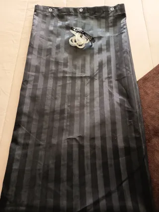 Cortina de baño rayas satinada