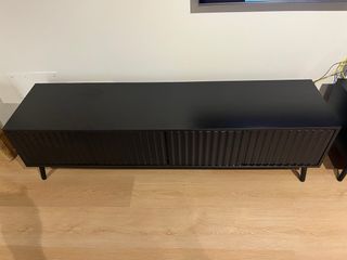 Mueble TV negro