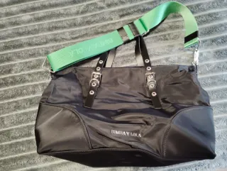 Bolso Bimba y Lola Negro y Verde