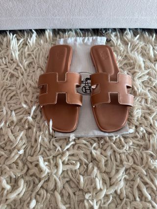 Sandali Hermes Marroni