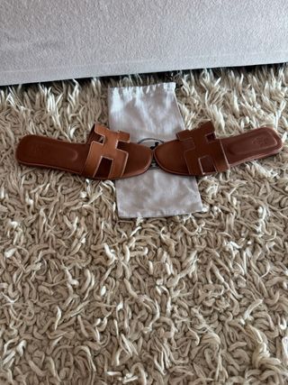 Sandali Hermes Marroni