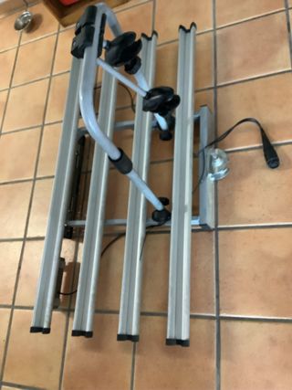 Portabicicletas bola remolque