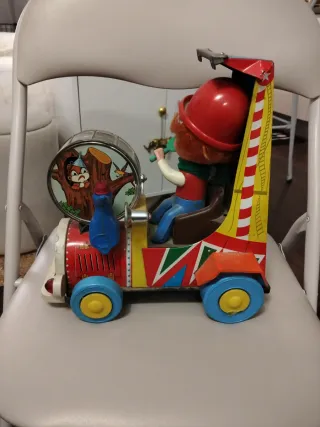 Juguete payaso musical con tambor JYESA