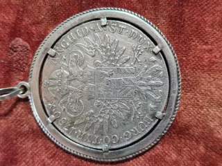 Tallero Maria Teresa Argento Restrike