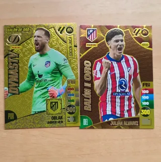 2 Cromos Balón de Oro: Oblak y Julián Álvarez