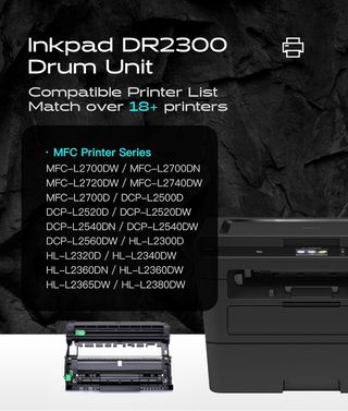 iNKPAD DR-2300 Tambor Compatible para Brother DR23