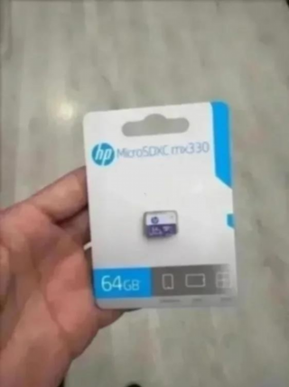 MicroSDXC HP MX330 64GB V30 A1 Nuevo a estrenar.