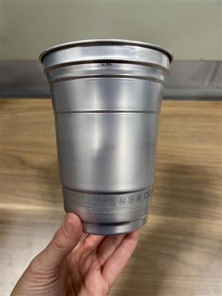 Vasos de aluminio reutilizables USA