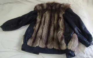 Chaqueta Zorro y Cuero de mujer