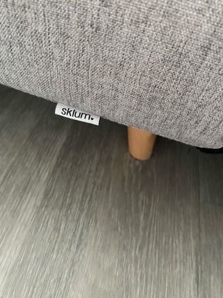 Sofá Cama Gris Tela