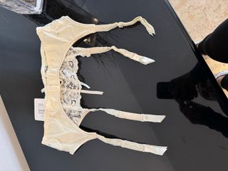 Reggicalze Clogà Pizzo Avorio Taglia S