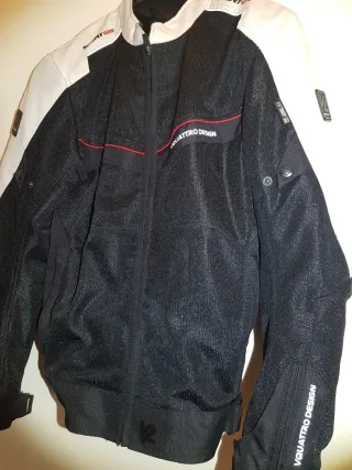 Chaqueta Moto VQUATTRO DESIGN Negra