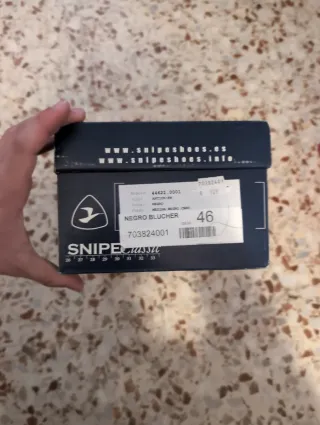Zapatos de vestir Snipe negros