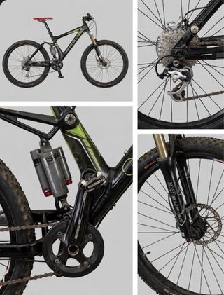 Bicicleta Scott Genius Carbono