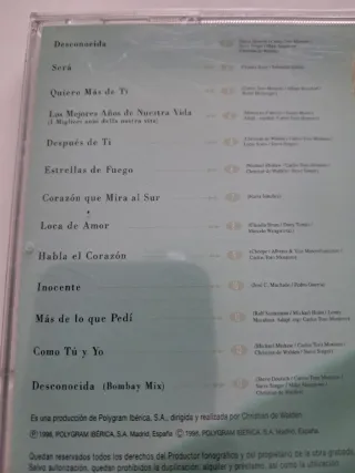 CD Marta Sánchez Desconocida