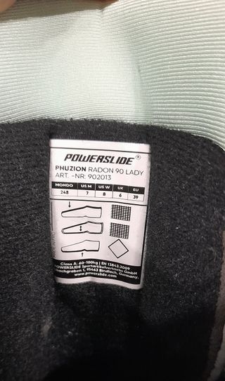 Patines en Línea Powerslide Verde agua