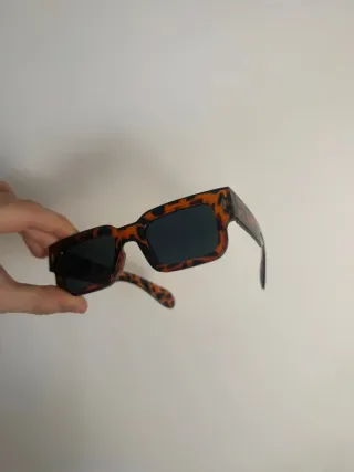 Occhiali Da Sole Rettangolari Tartarugati Y2K