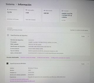 Portátil Asus Gaming Negro y Rojo