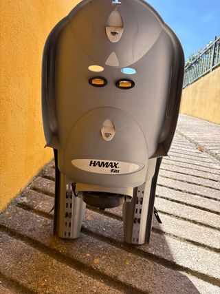Silla de bebé para bicicleta + anclaje