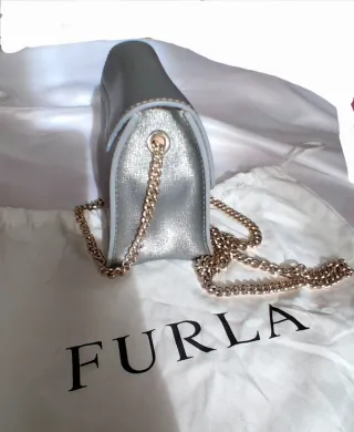 Minibag Furla Metropolis mini Platino