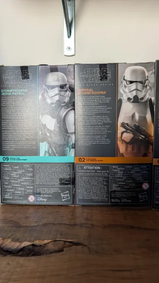 Escuadrón 5 Stormtroopers Star Wars BS