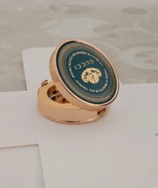 Cofanetto Gucci oro e verde