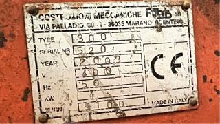 Sierra de corte industrial FABIS 300