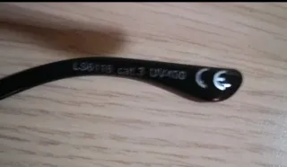 Occhiali da sole uomo rotondi neri e oro