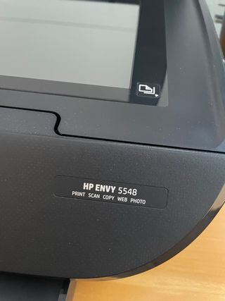 Impresora HP Envy 5548 Negra Sin caja ni cartuchos