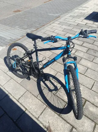 Bicicleta BTWIN Rockrider Azul