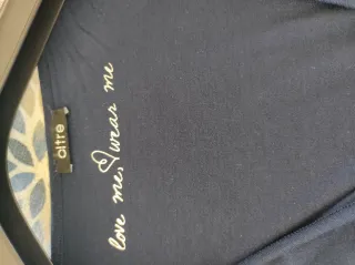 Oltre T-shirt manica lunga blu